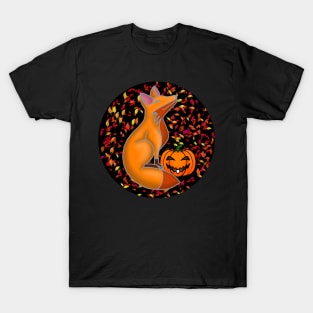 Happy Fox- Fall frolics T-Shirt